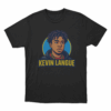 Kevin Langue Portrait T Shirt Black