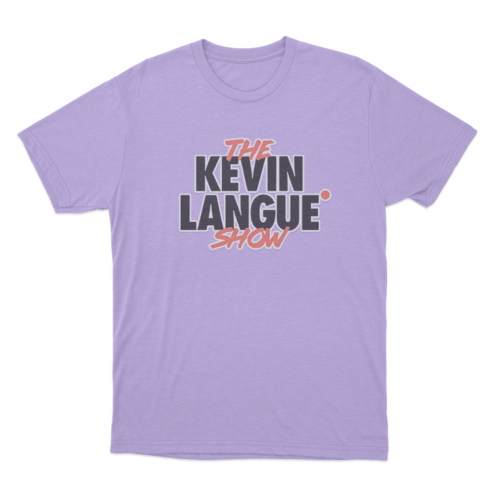 THE KEVIN LANGUE SHOW T Shirt Purple THE KEVIN LANGUE SHOW T Shirt Purple